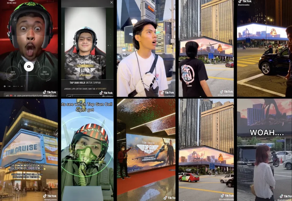 influencer content for united international pictures